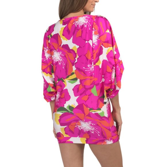 TRINA TURK Multi Breeze Swim Tunic Cover-up - Picture 2 of 2